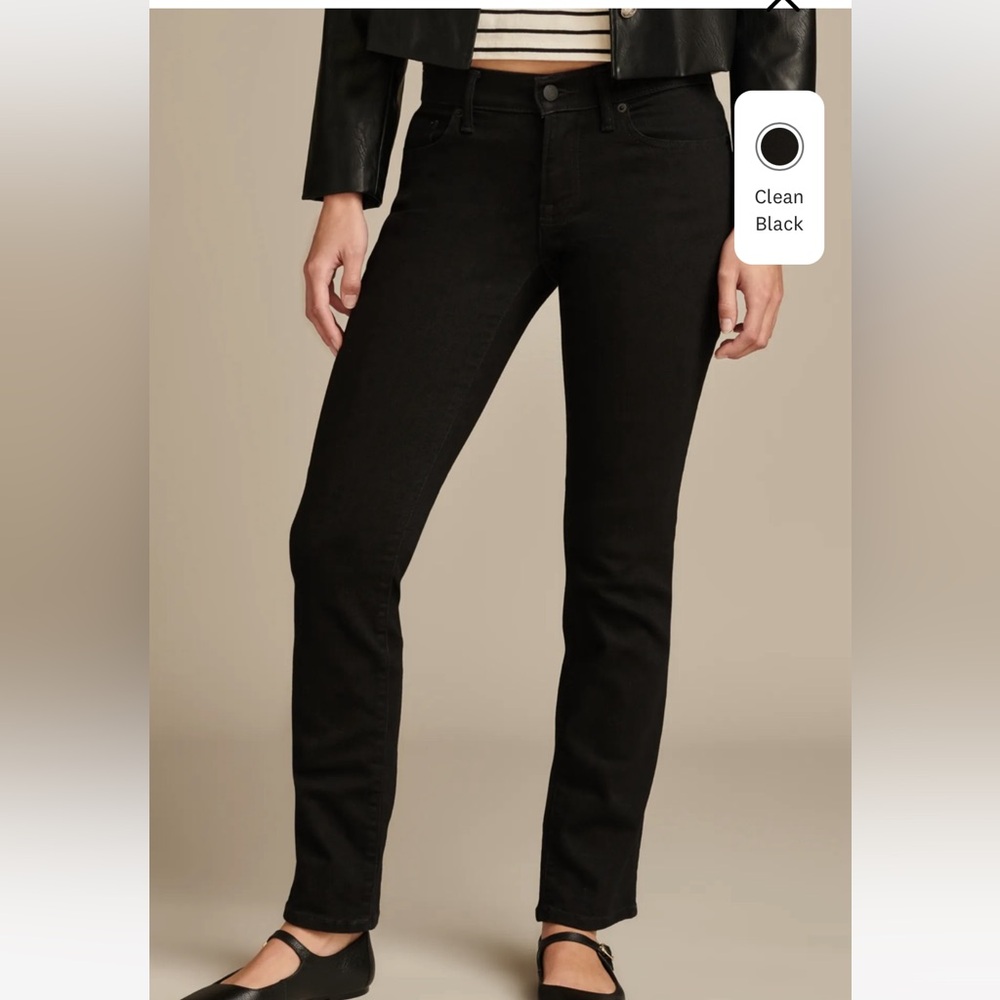 Lucky Brand Sweet Mid Rise Straight Jeans